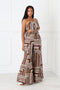 Toledo Halter Cut Out Jumpsuit